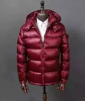 moncler coat doudoune down jacket felpa con cappuccio maya rouge